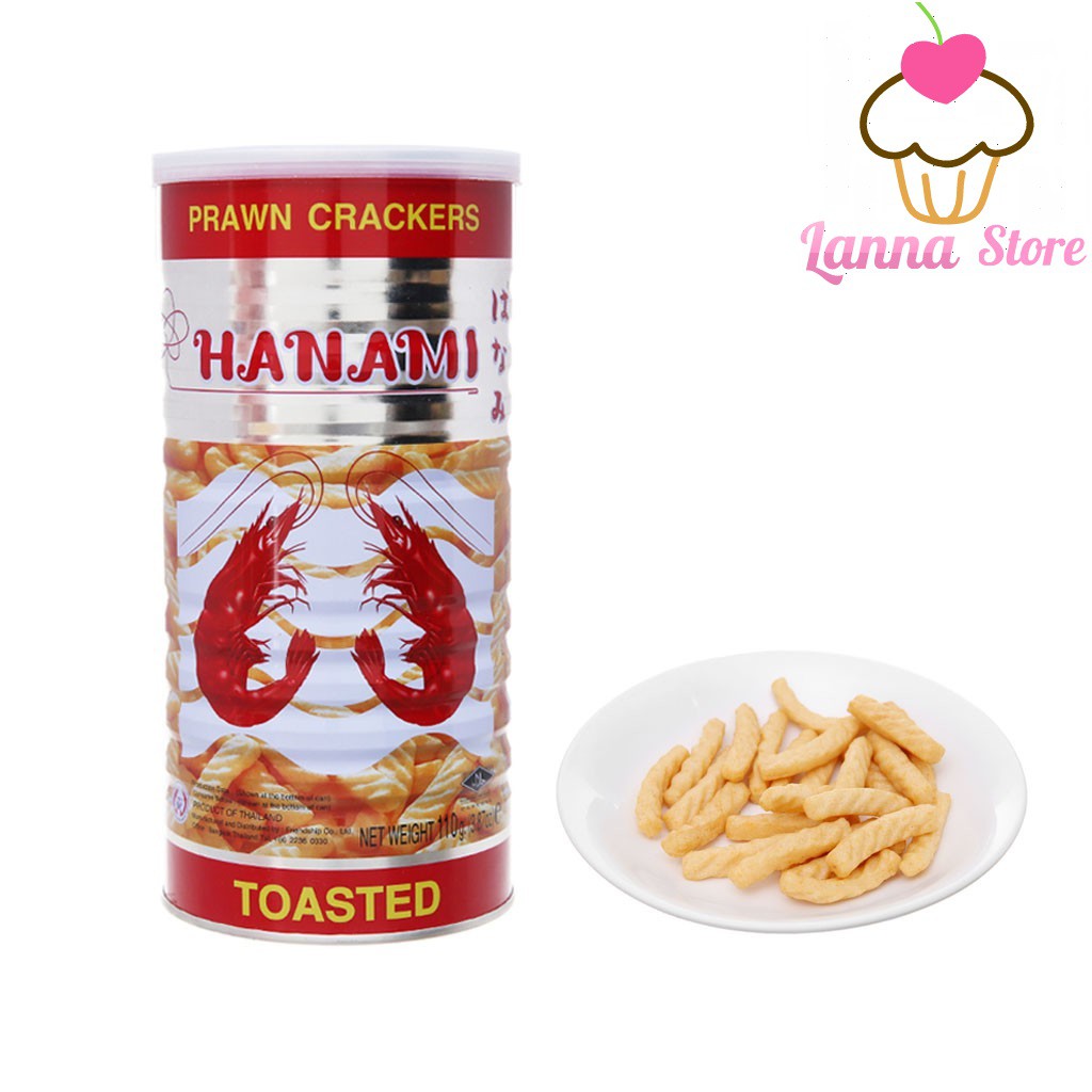 [Mã 77FMCGSALE1 giảm 10% đơn 250K] [Đủ 4 vị] Snack tôm Thái Lan HANAMI lon tôm đỏ vị truyền thống - Thái Lan | WebRaoVat - webraovat.net.vn