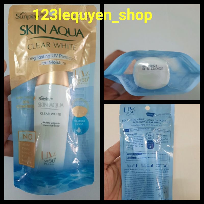 (Hsd 2024 hàng cty)Kem Chống nắng Sunplay Skin Aqua