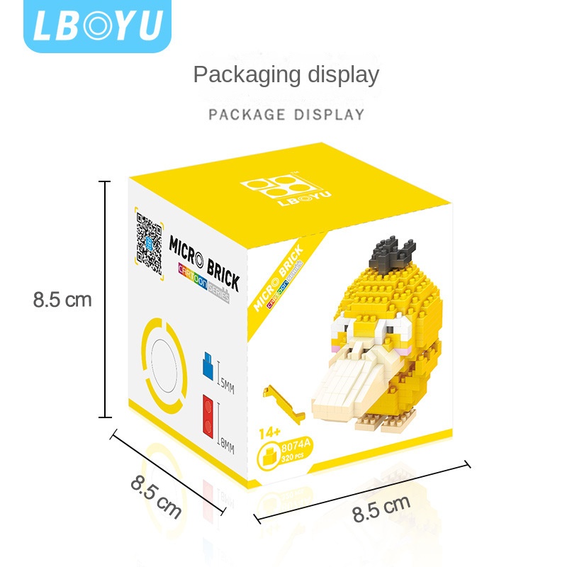 Bộ Đồ Chơi Lắp Ráp LEGO Le Parkyu Pokemon Độc Đáo Cho Bé