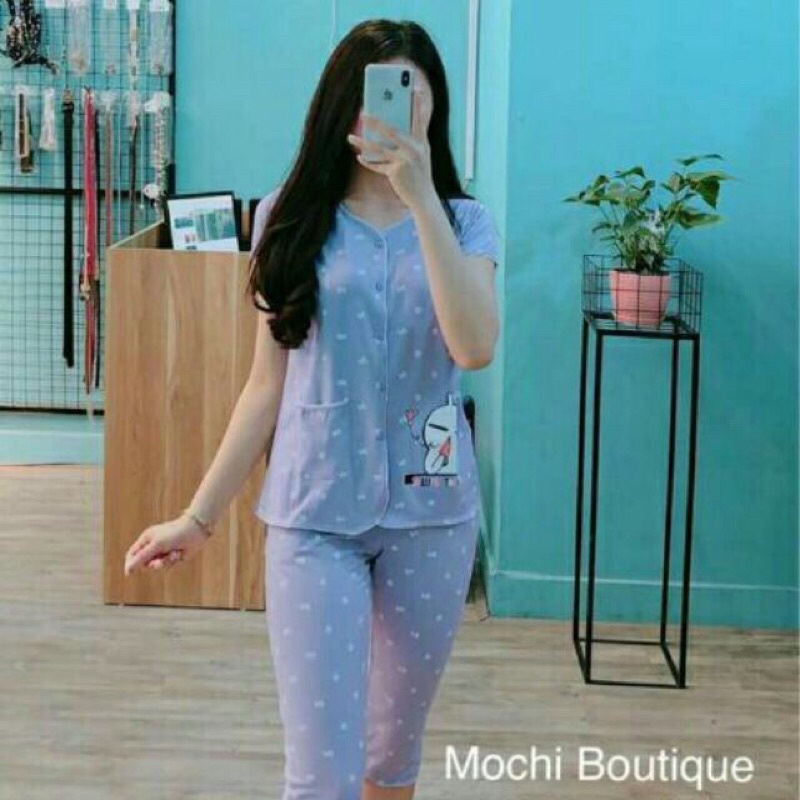 Bộ sau sinh cộc tay cho mẹ