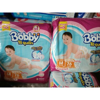 Tã quần bobby ultra jumbo m76