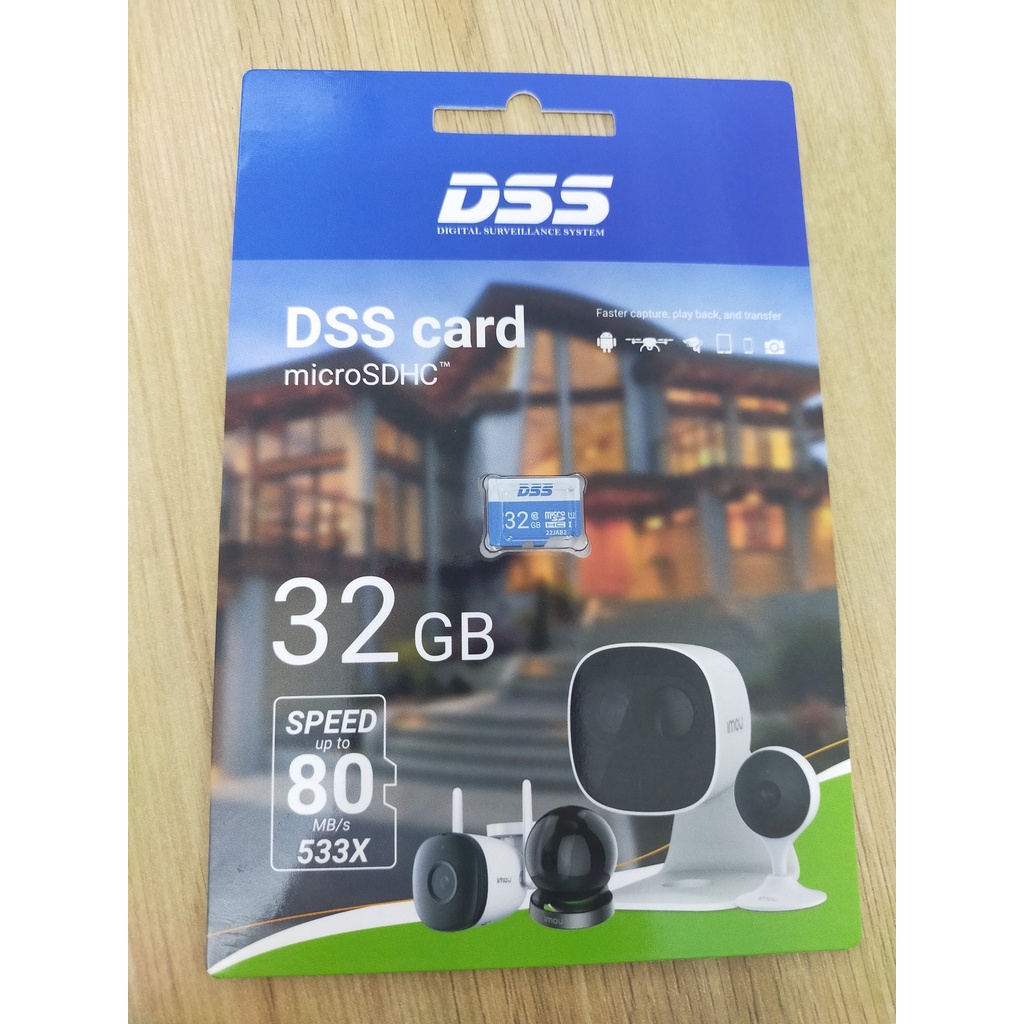 Thẻ Nhớ Chính Hãng DSS 64GB 32GB Class 10 -  BẢO HÀNH 36 Tháng