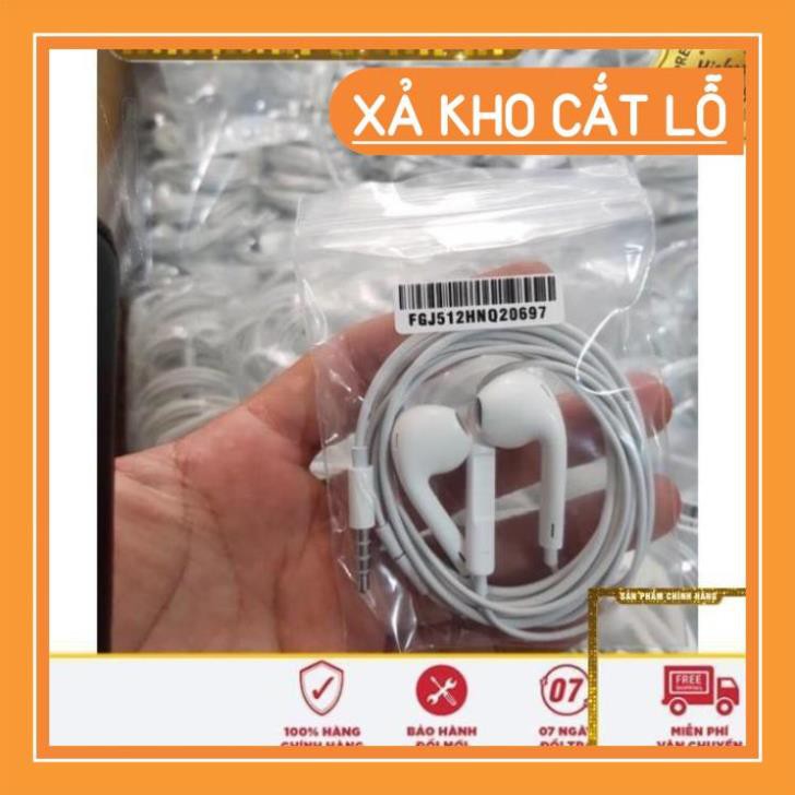 ( zin) ( SẢN PHẨM CHÍNH HÃNG) Tai nghe jack 3.5mm cho iPhone/iPad Điện thoại Android - Tăng giảm âm lượng và đàm thoại