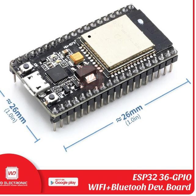 Mô Đun Wifi Và Bluetooth Esp32 Esp-32S Nodemcu Esp-32S