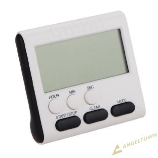 AN Magnetic Large LCD Digital Kitchen Timer Alarm Count Up Down Clock 24 Hours