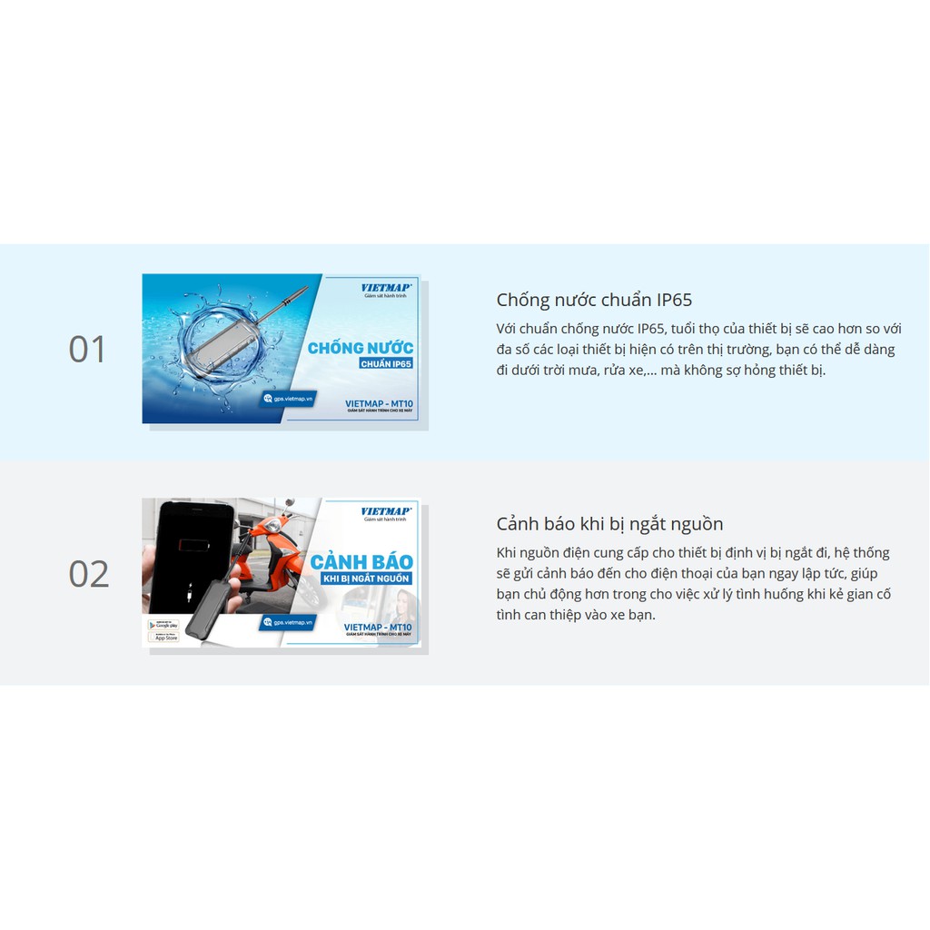 VIET MAP MT4G ĐỊNH VỊ GPS CHUYÊN DỤNG CHO XE MÁY / QUẢN LÝ XE 24/24H