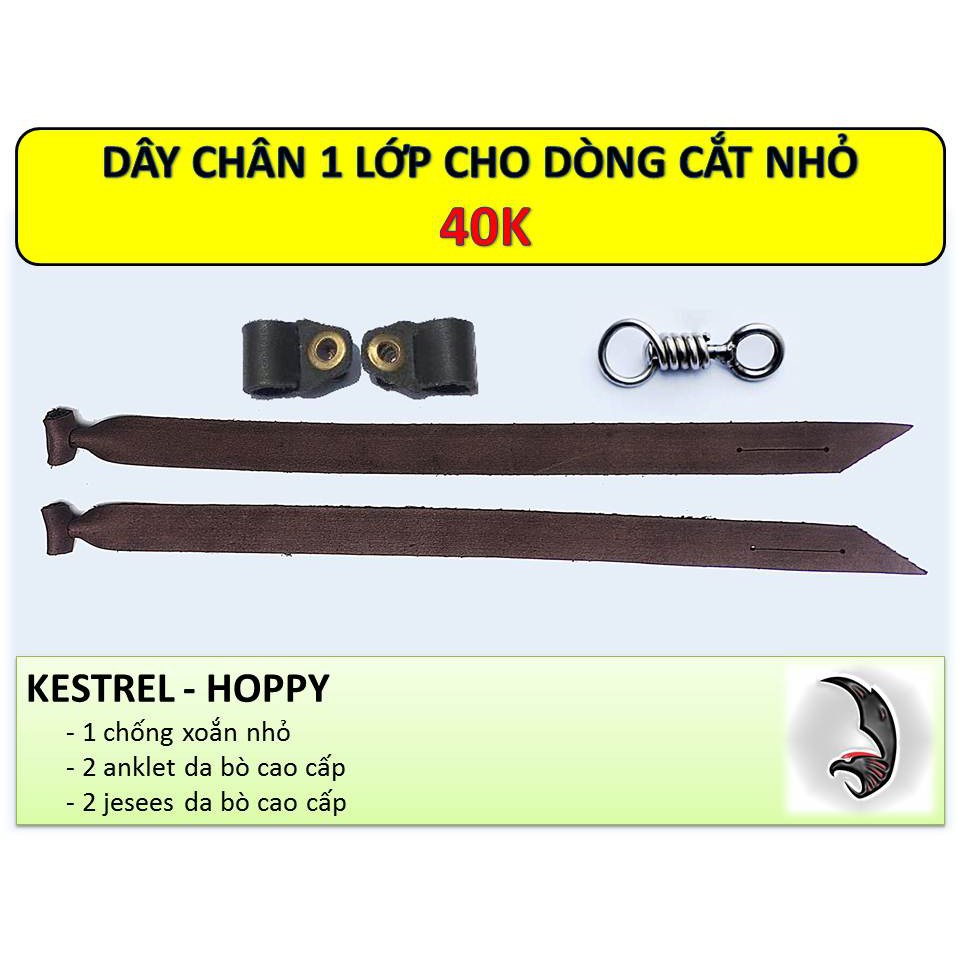 DÂY CHÂN 1 LỚP CHO CHIM SĂN
