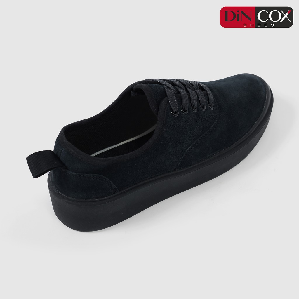Giày Sneaker Da Lộn Nam DINCOX/COXSHOES D28 Black