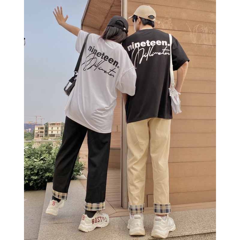 Quần kaki phối line caro TOGO ulzzang (ẢNH THẬT)