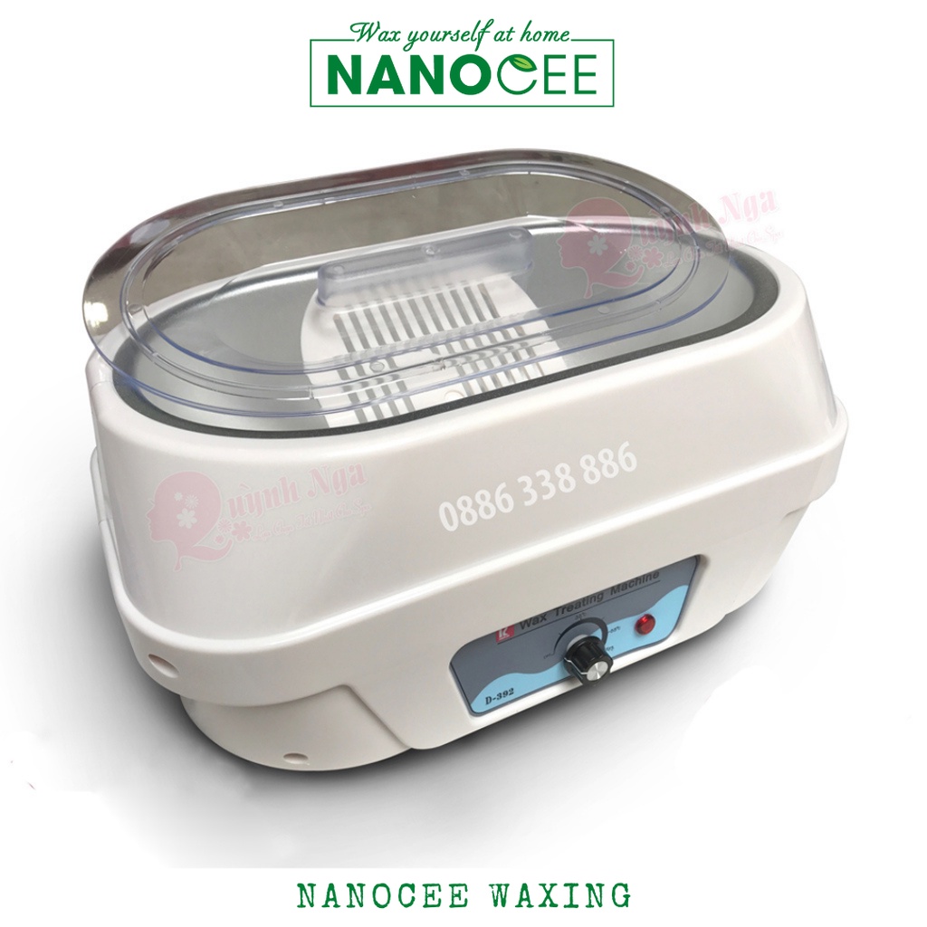 Nồi Nấu Sáp Paraffin Chính Hãng RADIUM D392 Giúp Ủ Da Chân Tay Mềm Mại, Căng Mịn, Giữ Ẩm, Tránh Khô Ráp, Nứt Nẻ NANOCEE