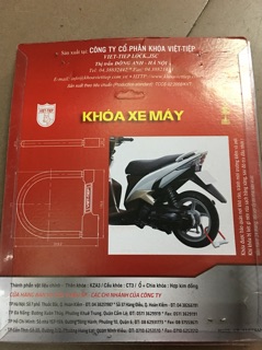 Khoá U Việt Tiệp (chính hãng)