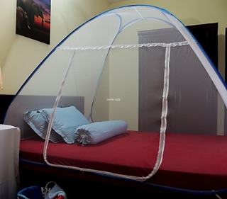 Màn chụp tự bung đỉnh chóp đủ size (1m6-2m2)x2m  siêu bền