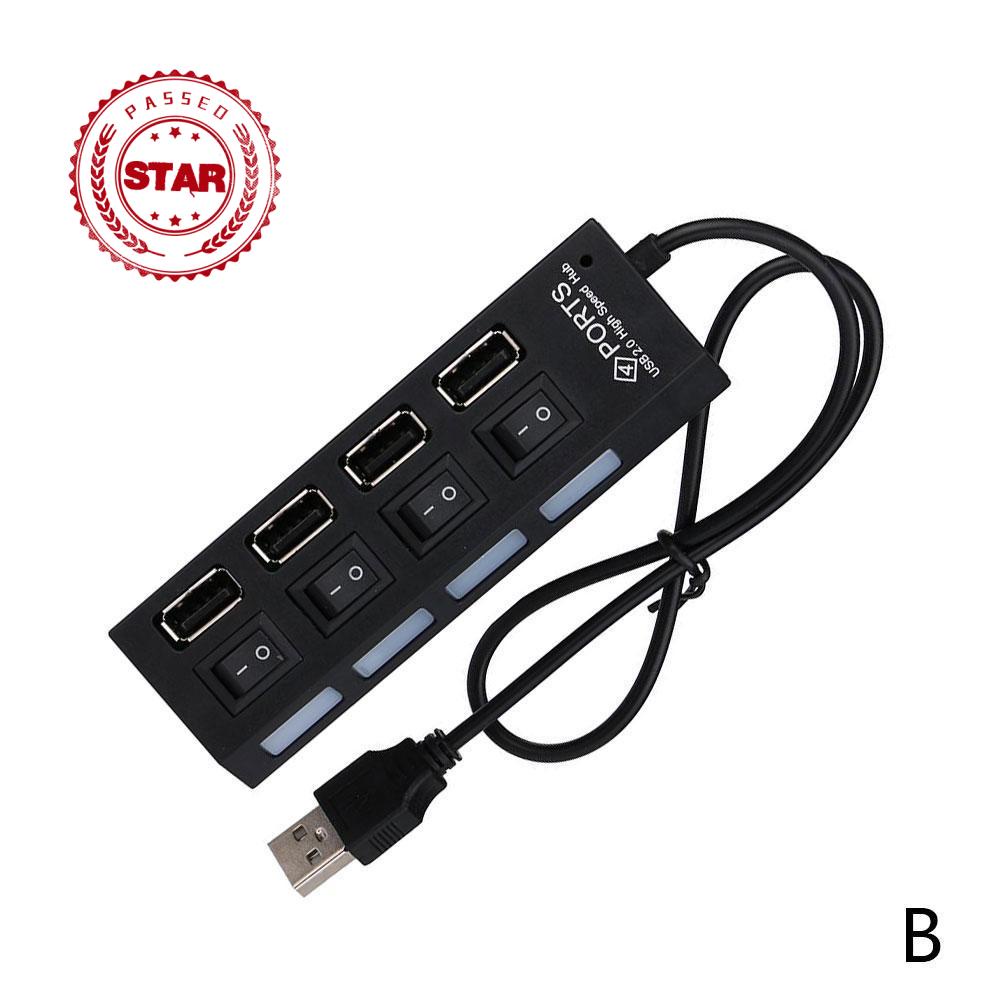 Bộ Hub Chia Nhiều Cổng USB Mở Rộng Ổ Đĩa U Tốc Độ Cao Máy In Đầu Đọc F5N6