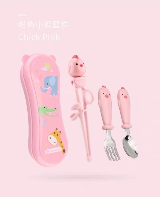 SET ĐŨA THÌA TẬP ĂN CHO BÉ