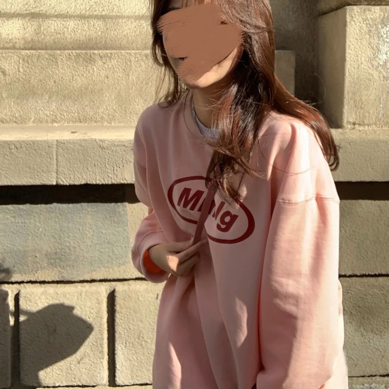 NRVP Áo Hoodie Thiết Kế Đơn Giản Thời Trang Hàn Quốc Cho Nữ