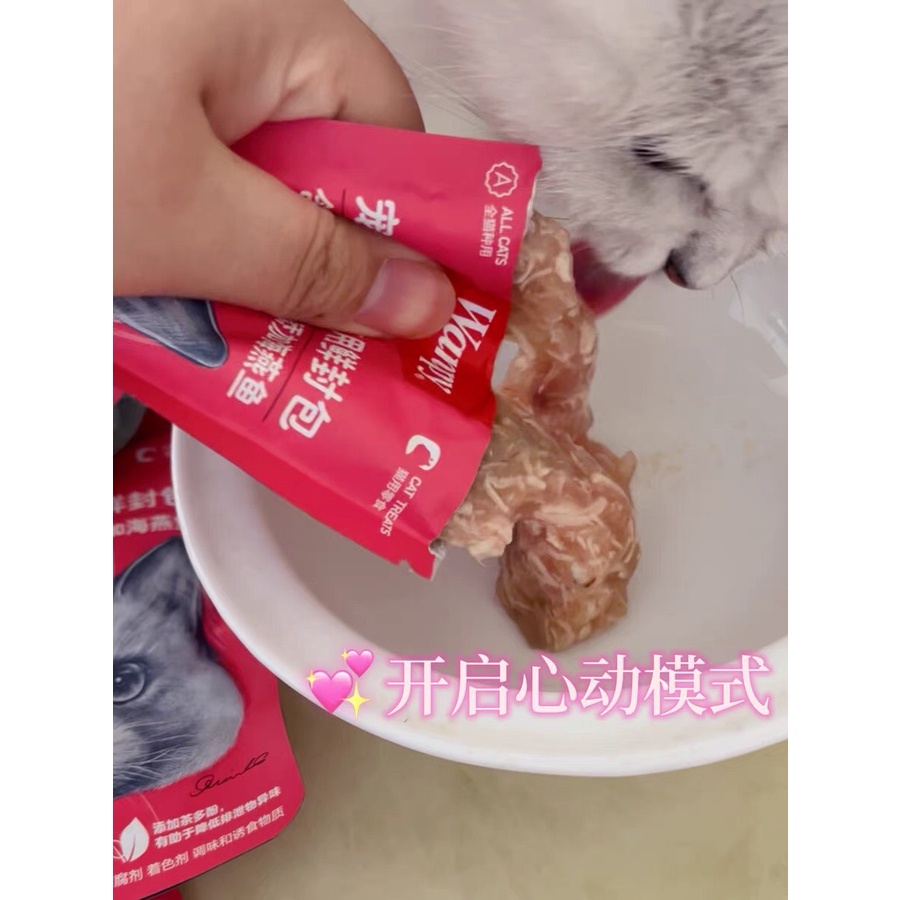 Pate thức ăn cho mèo WANPY BẢN MỚI NHẤT - gói 80gram