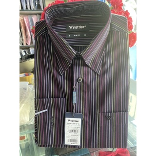 Áo việt tiến dài tay cao cấp slimfit siêu giảm giá 585k chỉ còn 255k