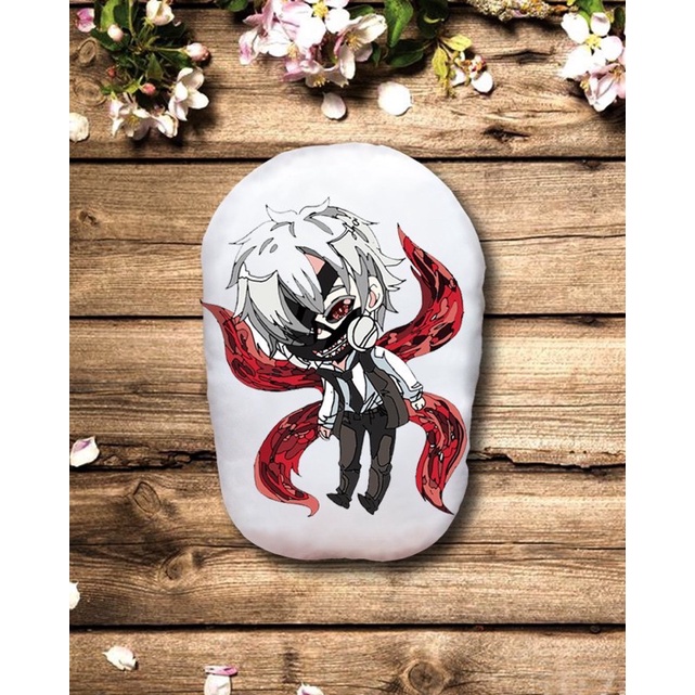 Gấu bông Tokyo goul Kaneki Ken 2 mặt ảnh / Gối ôm ngủ Kaneki Ken