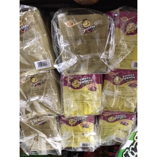 Bánh mặt cười win2 vị khoai lang hộp lớn 60gói
