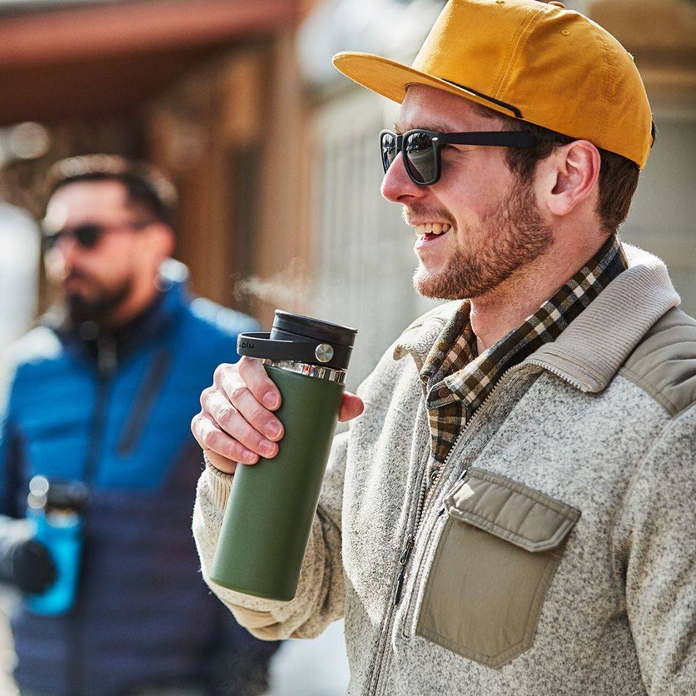 Bình giữ nhiệt Hydro Flask nắp xoay dung tích 16 oz - Màu Clementine