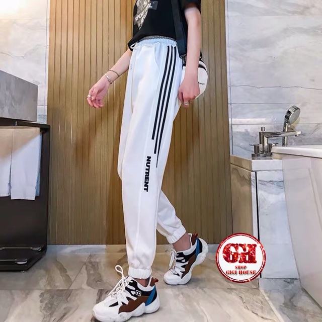 FREESHIP 50K - Quần Jogger SPUN 2 Màu Unisex (ĐEN và TRẮNG)