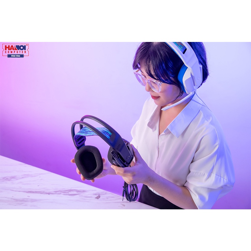 Tai nghe Gaming Logitech G335, kiểu tai nghe On-ear, dây dài 2m, cách âm tốt