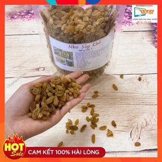 [NGON DẺO] 500G Nho vàng khô - Nho sấy khô không hạt chua ngọt
