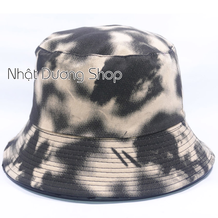 Nón Bucket - Mũ Tai Bèo Loang NiKe- 2 Mặt thời trang, nón bucket với chất liệu Kaki,cotton thoáng mát