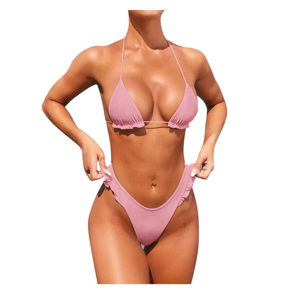Bộ Bikini Màu Tương Phản Quyến Rũ Cho Nữ | BigBuy360 - bigbuy360.vn