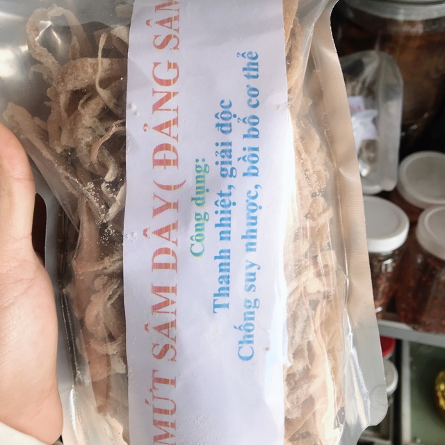 🍁🍀0,5 ký MỨT SÂM DÂY(ĐẢNG SÂM)LOẠI 1🍀(loại ngon👍
