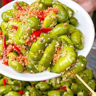 Cà na đập dập chua ngọt cay cay nhà làm đậm đà LOẠI NGON