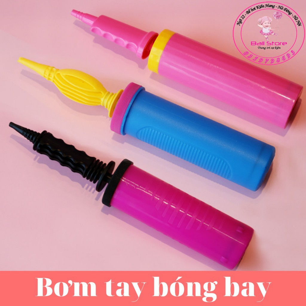 Bơm bóng bay sử dụng bằng tay