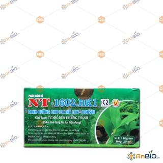 Phân Bón Rễ Túi Lọc NT - 1602.HK1 Hộp 110g 20 gói DINH DƯỠNG CHO PHONG LAN - BONSAI - C3.1006