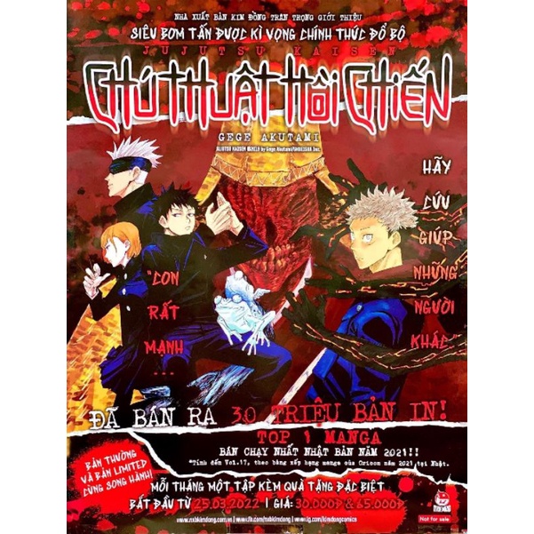 Chú Thuật Hồi Chiến Jujutsu Kaisen 1234...