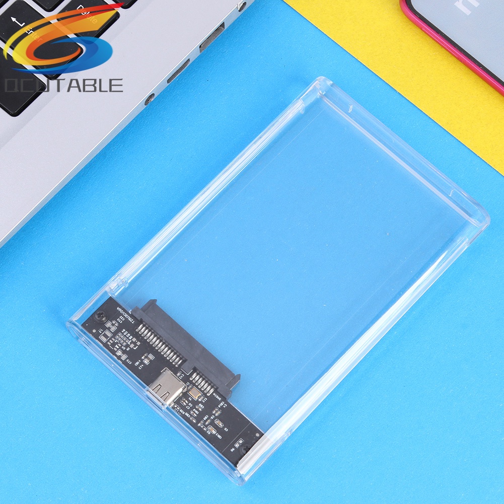 Hộp đựng ổ cứng ngoài USB 3.1 Type-C 2.5 inch SATA HDD SSD