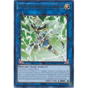 Thẻ bài Yugioh - TCG - PSY-Framelord Lambda / MGED-EN077'