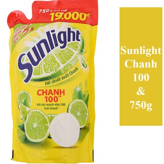 Nước Rửa Chén Sunlight Chanh 750g
