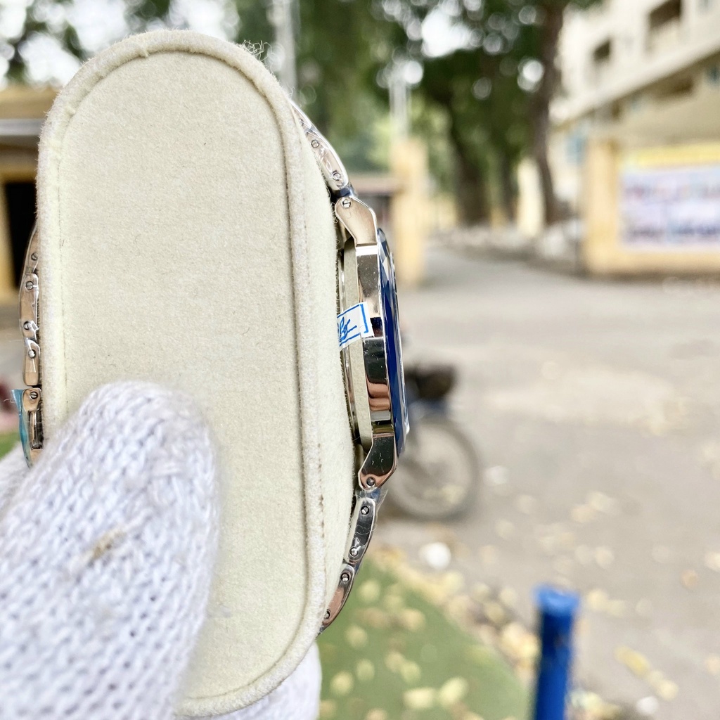 Đồng Hồ NAM Ra.do L033 Xanh Chống Xước, Chống Nước TUYỆT ĐỐI - TẶNG 1 Vòng Đá Tỳ Hưu + 2 pin AG4
