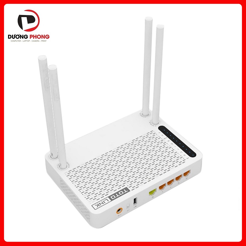 Bộ phát Wi-Fi Totolink A3002RU Băng tần kép Gigabit AC1200 - BH24 Tháng