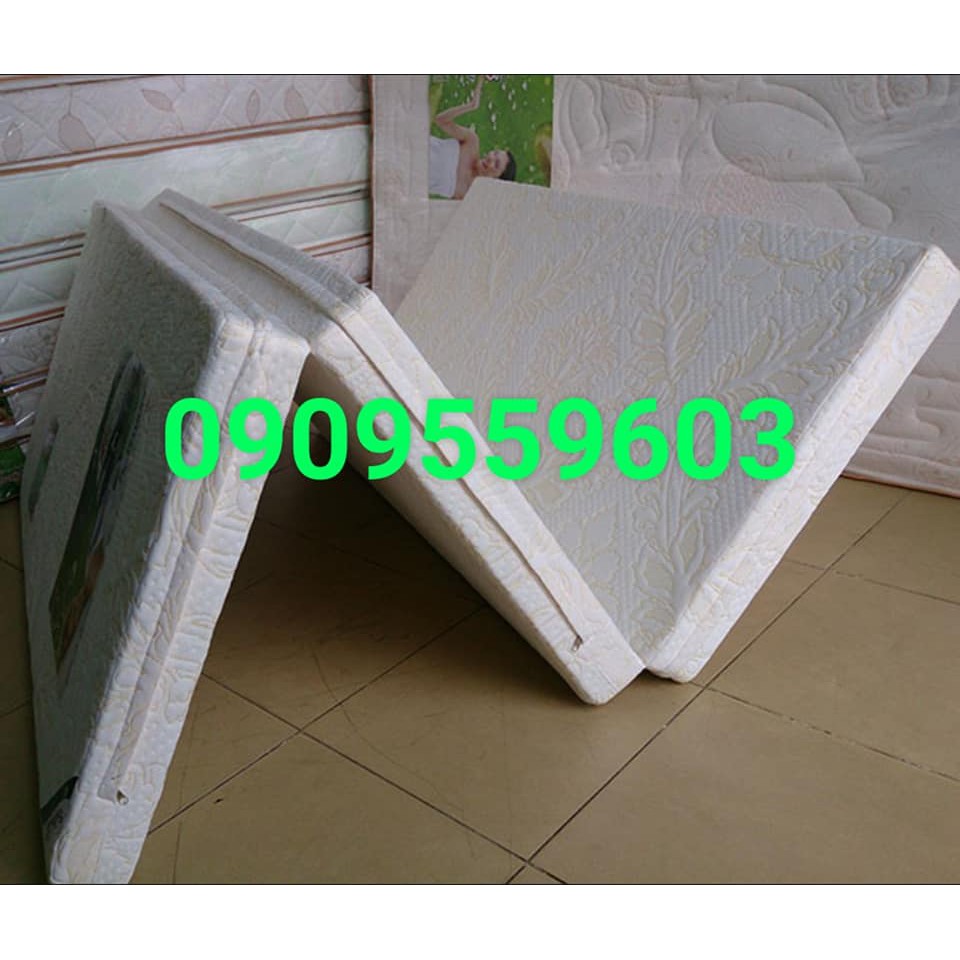 nệm bông ép gấp 3 1mx2mx10cm