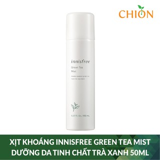 Xịt Khoáng Innisfree Green Tea Mist Dưỡng Da Và Chống Lão Hóa Tinh Chất Trà Xanh 50ml - Hàn Quốc Chính Hãng