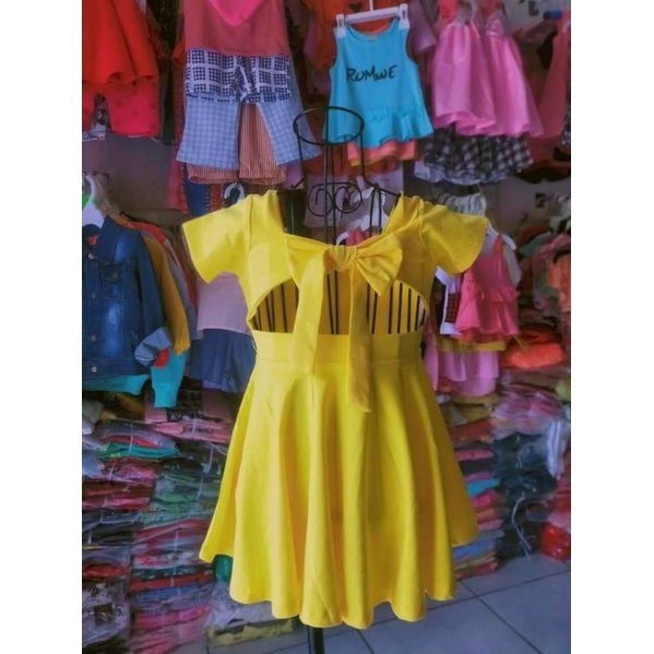 Combo Đầm hở lưng cực sang chãnh cho bé gái