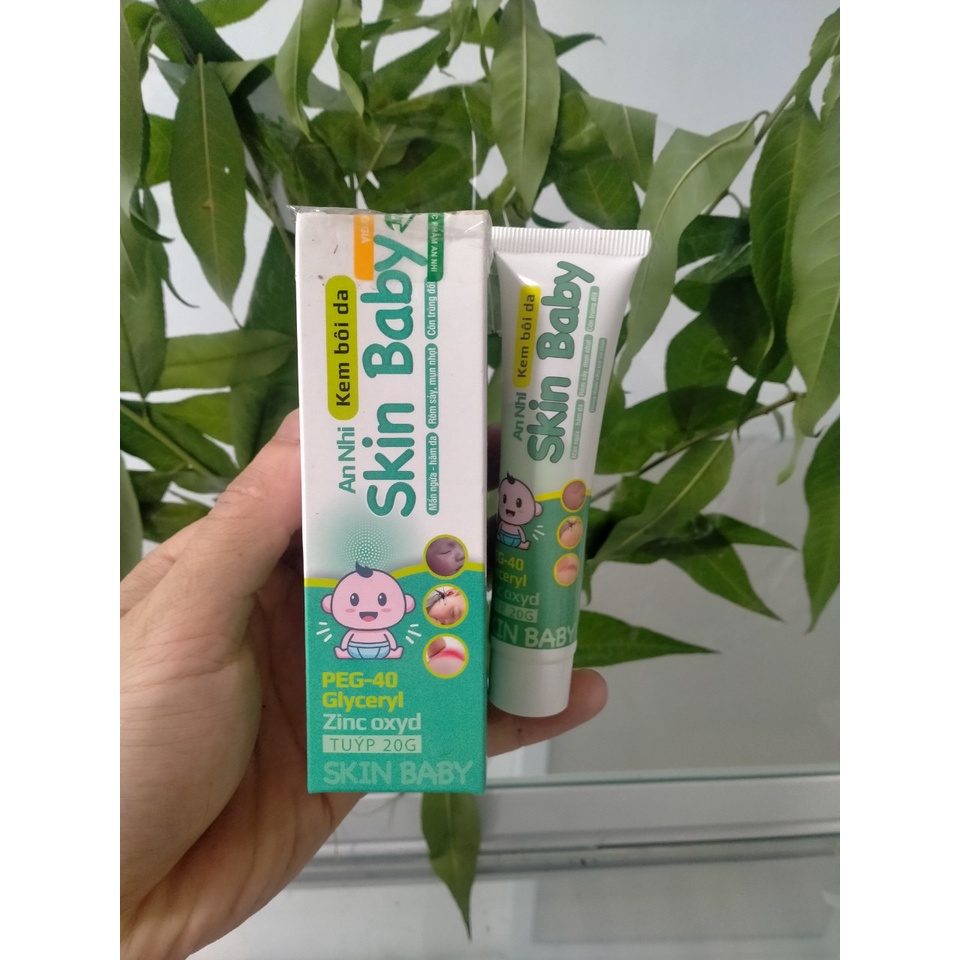 kem bôi da SKIN BABY ngừa rôm sảy, mụn nhọt, mẫn ngứa, hăm tả…an toàn cho bé yêu