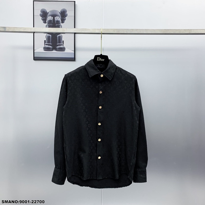 Áo Sơ Mi Nam Họa Tiết - Áo Sơ Mi Nam Dập Vân