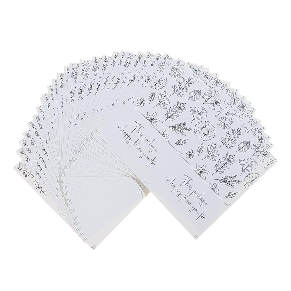 CONOPERY Bộ 50 Cái Nhãn Dán "This Pack Is Happy To See You Too" Cho Tiệc Cưới