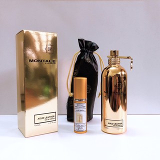 Nước hoa M.o.n.tale Aoud Leather 5ml/10ml/20ml [ 𝓣𝓱𝓮𝓢𝓾𝓷𝓢𝓱𝓲𝓷𝓮 ]