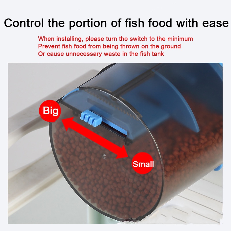 Thiết Bị Cho Cá Ăn Tự Động Hẹn Giờ