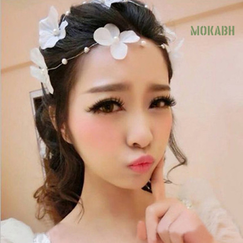 Kẹp Tóc Hình Hoa Đính Ngọc Trai Giả Thời Trang Cho Nữ