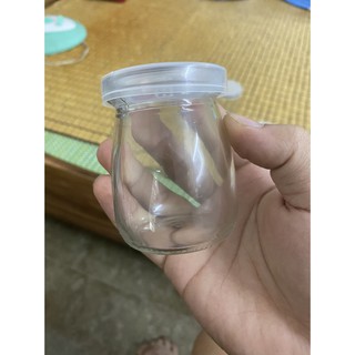 hũ đựng sữa chua thủy tinh