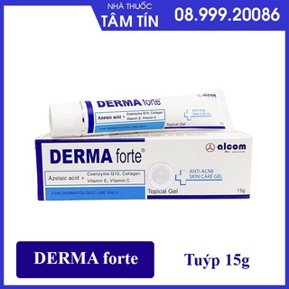 ✅ [Chính hãng] Derma Forte Gel 15g cho da thâm mụn, mờ sẹo, dưỡng da